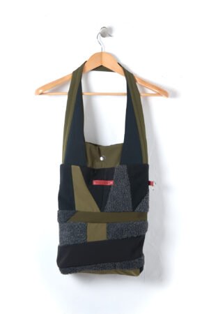 BOLSO MEDIANO LARA PATCHWORK GRIS