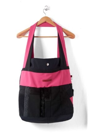 BOLSO GRANDE MEREL ROSA GRIS PATCHWORK