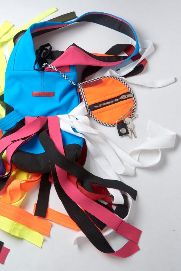 BOLSO PEQUEÑO ISABEL CON FLECOS RAINBOW