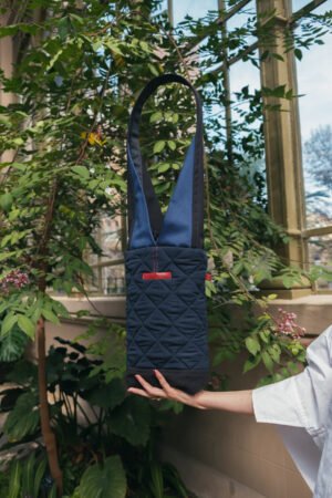 BOLSO PEQUEÑO MARY&MIA AZUL MATELASSE 1