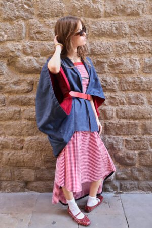 CAPA LARGA MORGAN: Tejano y Diseño Oversize